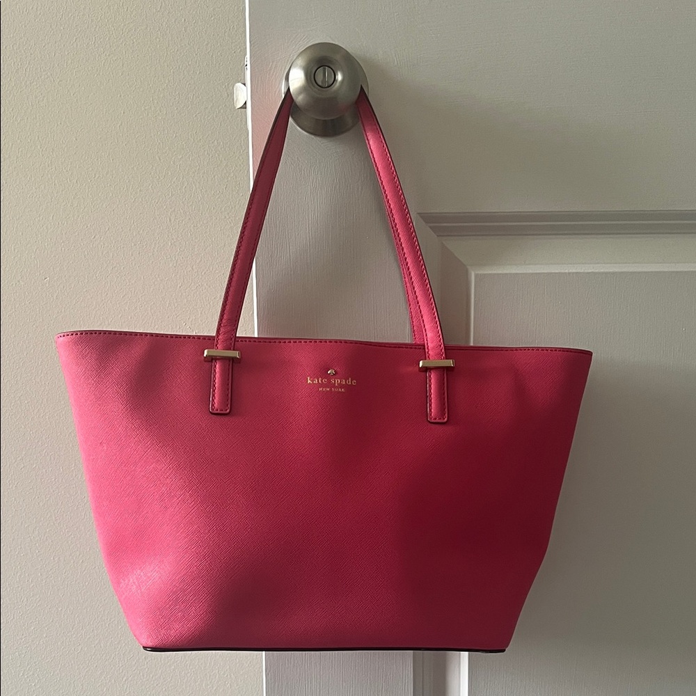 Kate Spade Vibrant Pink Tote Bag